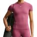 NIKE Functioneel shirt 'One' rosa / wit
