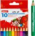 CREAKIT. Kleurpotloden Kort–dik – 10 Stuks – Potloden Tekenen – Potloden Kinderen – Potloden Set – Hout – Meerkleurig