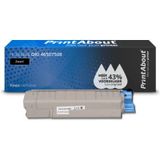 PrintAbout Huismerk OKI 46507508 Toner Zwart