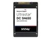 Western Digital WD Ultrastar DC SN650 WUS5EA1A1ESP5E3 - SSD - 15.36 TB - intern - 2.5" - U.3 PCIe 4.0 (NVMe)
