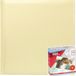 Zep S.R.L. Fotoboek/fotoalbum met 20 paginas beige 32 x 32 x 2,5 cm inclusief 500 fotoplakkers/stickers