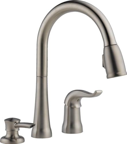 Delta 16970-SSSD-DST Keukenkraan met Zeepdispenser - RVS