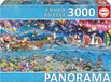 Educa Puzzle Vie Panorama, 3000 pièces, 144 x 68 cm