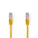 Nedis CCGP85121YE200 - Netwerkkabel - 20 m - Geel