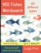 Word Fishing Puzzle Book | Large Print | 900 Different Fish | Outdoors Crossword