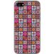 Apple Patchwork mandala bedrukt siliconen hoesje compatibel met iPhone SE 2020, iPhone SE 2022