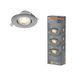 LED Spot Set Recess Adjustable Plastic 4.9W 830 36° Satin Nickel