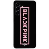 Blackpink Etui Voor Samsung Galaxy A26 Blackpink VIP Tickets Blackpink logo voorkant zwart Maniacase