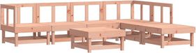 vidaXL 7-delige loungeset massief douglashout
