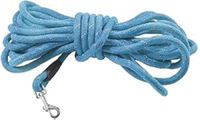 Bobby Walk 5 M hondenriem, 3 meter, dikte 1,2 cm, slang, robuust nylon, blauw, 5 meter