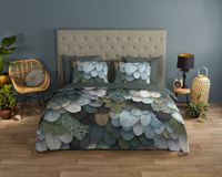 Good Morning Dekbedovertrek Suprema Groen 240x220 cm 100% Katoen