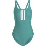 Adidas Performance 3-Stripes V-Back Badpak - Dames - Groen