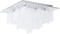 Eglo Condrada 1 Plafondlamp 8 Lichts Chroom Wit