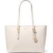 Michael Kors Grand fourre-tout zippé sur le dessus Crème