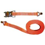 Target Ladungssicherung 90645 Sangle (en deux parties) Force de traction (lc) arrimage (simple/direct) : 2000 daN (l x l) 4 m x 35 mm Mécanisme à cliquet EN 12195