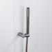 Fortifura Calvi Handdoucheset - 22.5cm - staaf - met houder - anti-twist slang - 150cm - PVD - geborsteld gunmetal (antraciet)