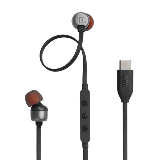 JBL Tune 310C - Bedrade USB-C In-ear Headset - Zwart