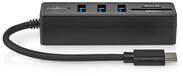Nedis USB-Hub | CCGB64250BK01 | Zwart - Black