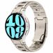 Samsung Titanium band met aansluitknop - Titanium kleur - Galaxy Watch 5 (Pro) - 40mm / 44mm / 45mm