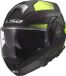 LS2 FF901 Advant X Nova Helm - Systeemhelm - Zwart/Geel - Maat XS