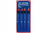 King Tony Naaldpons Set met Handvat 4 Delen
