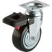 Roulette pivotante avec frein pour chariot d'atelier