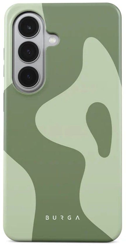 Burga Tough Backcover MagSafe voor Samsung Galaxy S26 Plus - Groen Camouflage
