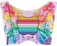 Faber-Castell Kleurpotloden Sparkle 20 kleuren in bewaarblik vlinder