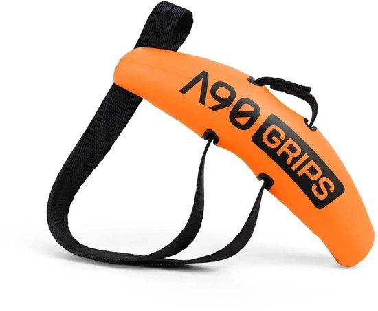 Angles90 A90 Grips Trainingshandvatten | Dynamische Draaibare Fitness Grips | Set | 360 kg Belastbaar | Oranje