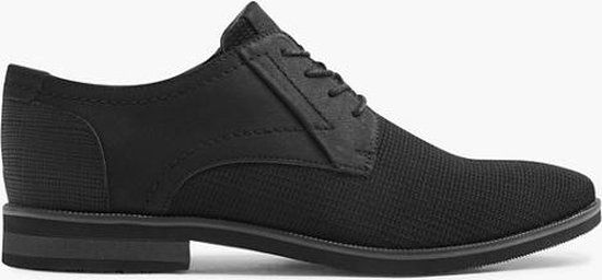 AM shoe Zwarte veterschoen - Maat 44