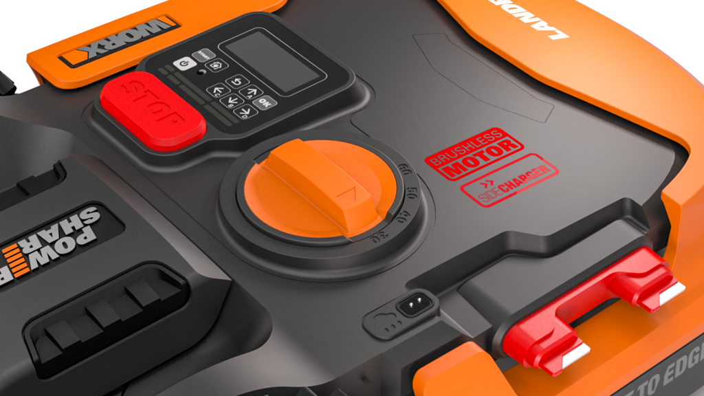 Worx Landroid WR153E Robotmaaier - 1500 m² - Zwart/Oranje
