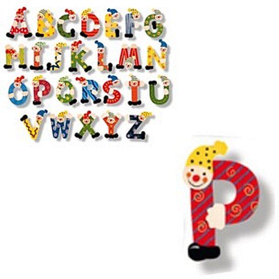 Simply for Kids Houten naam letter P - 8717278831695