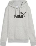 PUMA ESS No. 1 Logo Hoodie FL Dames sporttrui - Light Gray Heather