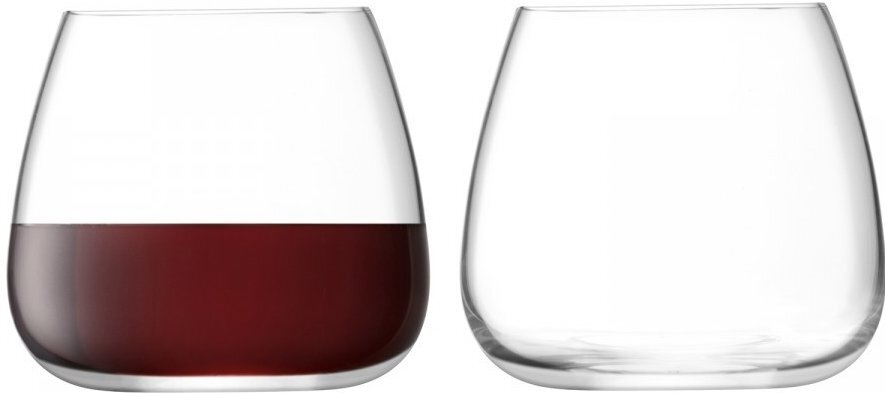 LSA International LSA Wine Culture steelloos wijnglas 385ml - set van 2