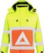 Merkloos Verkeersregelaar Parka Jas RWS Oxford Geel 7XL