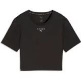 Puma X Hyrox Pwrmode Cropped T-shirt Zwart XS Vrouw