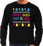 Bellatio Decorations Apres ski sweater heren - zwart - L