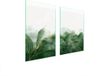 TMK ArtDeko Snijplank Glas 65x52 cm Veelkleurige Bladeren