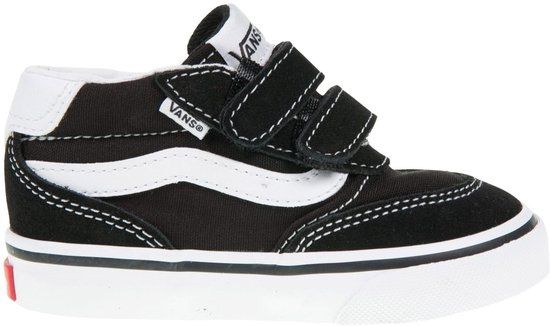 Vans Brooklyn Mid V Suede/Canvas Black/White Unisex Sneakers