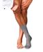 FALKE No. 10 Pure Fil d´Écosse katoenen sokken voor heren - grijs - maat 45-46