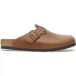 Birkenstock Houten klompen van natuurlijk geolied leer Boston
