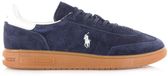Polo Ralph Lauren Bedford Lage Sneakers Dames Blauw Suède