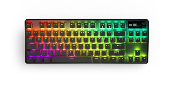 SteelSeries Apex Pro TKL 2023 - Draadloos Gaming Toetsenbord - QWERTY - US English - Zwart