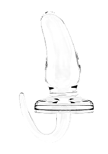 Sono - No.15 - Butt Plug - 6 Inch - Transparent