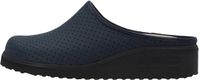Berkemann Dames en Heren clogs Tec-Pro-Thordu donkerblauw Leer Rubber Sleehak Unisex Volwassenen 46.5