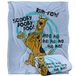 SCOOBY DOO! Silky Touch Superzachte plaid 152 x 127 cm