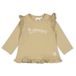 Feetje longsleeve Let Your Dreams Blossom groen