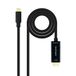 VoltShine USB-C naar HDMI converterkabel, 3,0 m, zwart