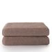 Top Towel Plus - Grote badhanddoeken - Set van 2 - 100 x 150 cm - 100% Katoen - Nerts