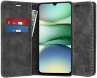 Techsuit Confy Book Wallet Case voor Xiaomi Redmi A5 - Zwart